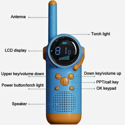 3Km Toy Walkie Talkies for Kids