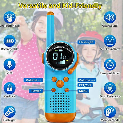 3Km Toy Walkie Talkies for Kids